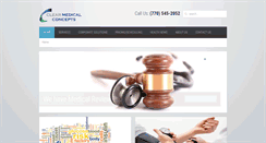 Desktop Screenshot of clearmedicalconcepts.com